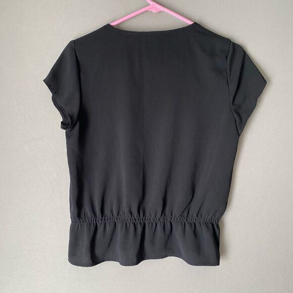 J. Crew Mercantile office blouse preppy minimalist career size XS - Picture 4 of 6